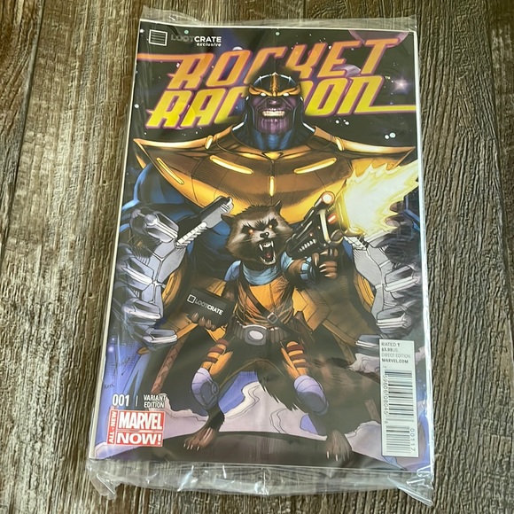 Marvel Now! Rocket Raccoon Variant Edition 01 Loot Crate Exclusive - Picture 1 of 2